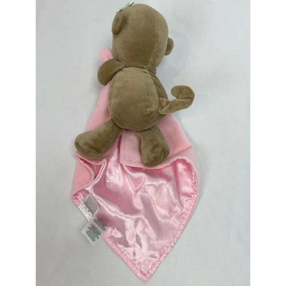 Carter's‎ Child of Mine Brown Monkey Pink Blanket Lovey Sweet Cupcake Rattle